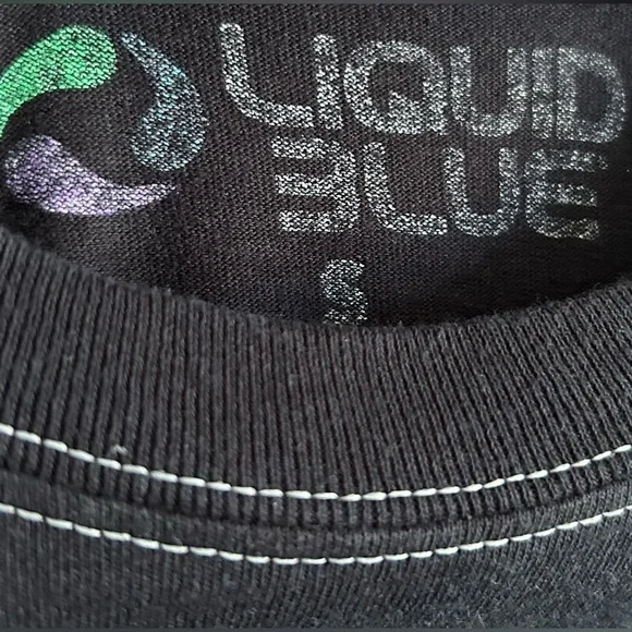 2017 Men’s Liquid Blue Pink Floyd The Wall long sleeve Shirt Size  S - Picture 2 of 2